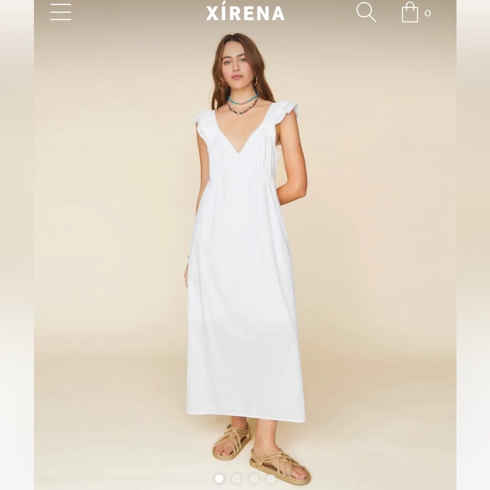 Xirena White Leia Dress